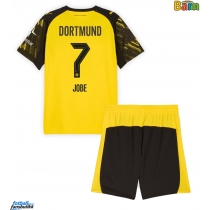 Borussia Dortmund Jobe Bellingham #7 Hjemmedraktsett Barn 2025-26 Kortermet (+ Korte bukser)